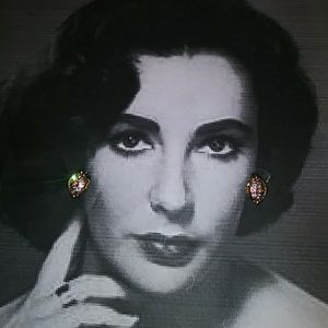 Clip on diamond earrings